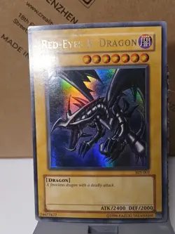 Red-Eyes Black Dragon (SDJ-001) UR Ultra Rare - YuGiOh! TGC - Image 3