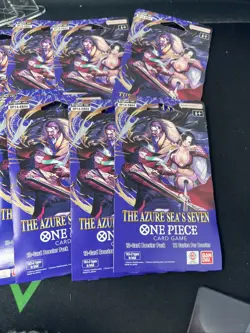 Lot of 15 - One Piece The Azure Sea's Seven - Sleeved Booster OP-14 EB04 English - Image 3