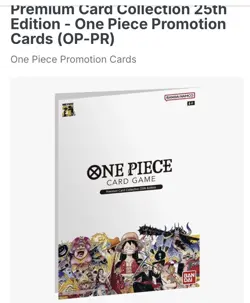 One Piece Premium Card Collection 25th Edition (ENGLISH)-Promotion Cards (OP-PR) - Image 1