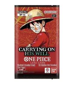 One Piece TCG: Carrying On His Will Booster Pack OP-13 English (LOT OF 10) - Image 1