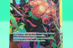 One Piece TCG-Roronoa Zoro OP06-118 Secret Rare-Wings of the Captain - Image 3