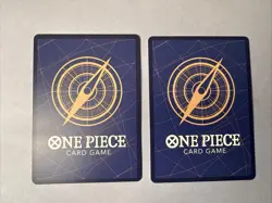 (2) STUSSY 2022 One Piece 500 Years Japanese TCG CCG Rare op07-085 Foil Holo SR - Image 2