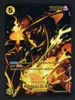 One Piece CCG - Portgas.D.Ace (SP) ST13-011 Legacy of the Master Special SR OP12 - Image 1
