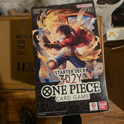 One Piece TCG: 3D2Y Starter Deck Display (6) monkey d luffy straw hat - Image 1