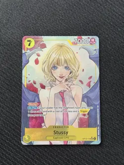 Stussy OP13-110 SR Alternative Art Carrying On His Will One Piece TCG - Image 1