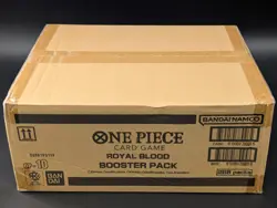 One Piece OP-10 Royal Blood English 12 Booster Box Case Factory Sealed - Image 1