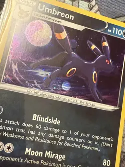 Pokemon Umbreon SWSH129 Holo Promo Card Sword & Shield - Image 2