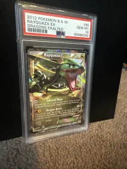 L Rayquaza-EX Dragons Exalted Card 85/124 (trying to quick sell) - Image 1
