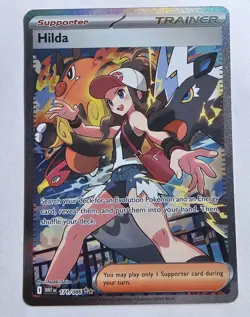 Hilda Sir 171/086 Pokemon TCG Scarlet Violet White Flare Card - Image 1