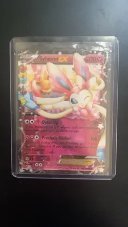 Sylveon EX RC21/RC32 Generations Radiant Collection Ultra Rare Holo Pokemon Card - Image 1