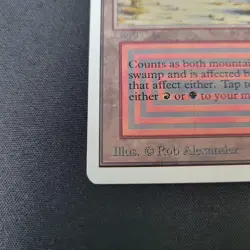 Magic The Gathering MTG 1993 BADLANDS Unlimited Card (NM) Authentic - Image 5