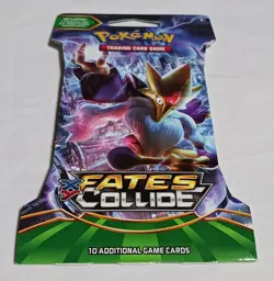 Pokemon TCG: Fates Collide Trading Cards - Pack of 10 - Image 1