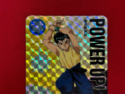 Yu Yu Hakusho Trading card No.087 Yusuke Urameshi Prism BANDAI TCG Japan 1993 - Image 3
