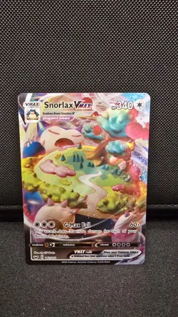 Snorlax VMAX - 142/202 - Pokemon Sword & Shield Base Set Ultra Rare Card NM - Image 1