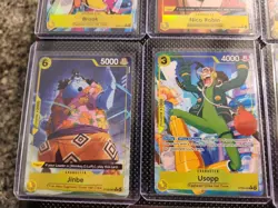 ONE PIECE ST29 Starter Deck EGGHEAD Full Art Complete 14 Card Set English - Image 4