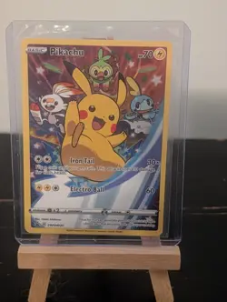 Pokemon Pikachu TCG Promo Card Sword and Shield Rare #SWSH020 - Image 1