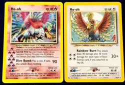 Pokemon Card Vintage Lot - Ho-oh 7/64 Neo Revelation Holo & Ho-oh Non Holo Rare - Image 1