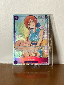 O-Nami (Illustration Box Vol.1) OP05-062 One Piece Promotion Cards Foil (SEALED) - Image 1