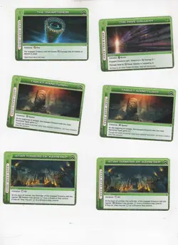 Chaotic lot #151 12 Location cards. All are Alliance Unraveled - Image 1