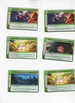 Chaotic lot #151 12 Location cards. All are Alliance Unraveled - Image 2
