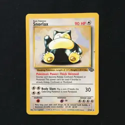 Snorlax 27/64 Pokemon Card (Jungle) Moderately Played - Image 1