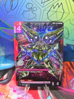 Kshatriya (GD01-044) - Newtype Rising #GD01-044 LR Foil- Gundam Card Game - Image 1