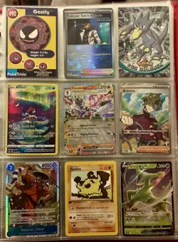 Vintage Pokemon Card Collection - No Binder Lot 5 Pages - Holo - Modern LP/NM - Image 3