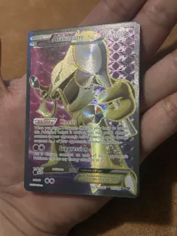 Pokemon Card - Alakazam EX Fates Collide 117/124 Full Art Holo Rare NM 2016 - Image 3