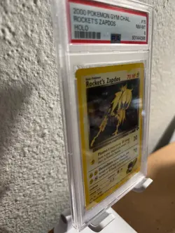 Rocket’s Zapdos 15/132 Gym Challenge Holo Rare Pokemon Card - Image 2