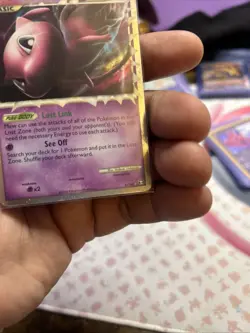 Pokemon Mew Prime TCG Card Triumphant Ultra Rare 97/102 - Image 3