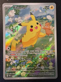 2024 Pokemon Paldea Adventure Chest Pikachu SVP 088 BLACK STAR PROMO Card! HOT! - Image 1