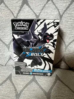 Pokemon TCG Scarlet & Violet Black Bolt Booster Bundle NEW Factory Sealed Cards - Image 1