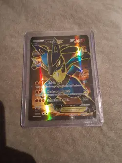 Pokemon Lucario EX Full Art Ultra Holo Card Furious Fists 107/111 (Near Mint) - Image 2