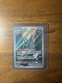 Pokemon TCG Card Clawitzer Mega Evolution 141/132 Illustration Rare - Image 1