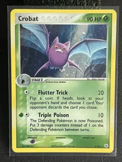 Crobat Holo 3/101 EX Hidden Legends NM Pokemon Card - Image 1