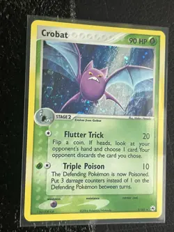Crobat Holo 3/101 EX Hidden Legends NM Pokemon Card - Image 3