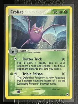 Crobat Holo 3/101 EX Hidden Legends NM Pokemon Card - Image 4