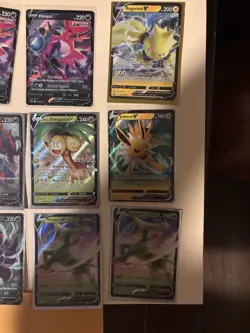 Pokemon Sword And Shield Promo Lot Of 17 V Cards - Image 2