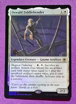 MTG Oswald Fiddlebender MTG - Promo Card - FOIL - NM - Image 1