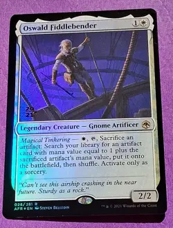 MTG Oswald Fiddlebender MTG - Promo Card - FOIL - NM - Image 2