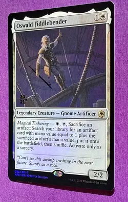 MTG Oswald Fiddlebender MTG - Promo Card - FOIL - NM - Image 4
