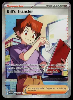 Pokemon Card - Bill's Transfer Scarlet & Violet 151 194/165 Ultra Rare - Image 1