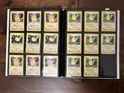 Collection Lot of 35 Vintage Pikachu Pokemon Cards 1999 WOTC Jungle Gym 💥 - Image 2