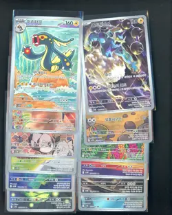 Lot of (12) Pokemon SV11B Korean Art Rare's Cards w/ Thundurus - Image 1
