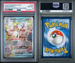 Pokemon Gardevoir EX TCG Special Illustration Rare Card 245/198 PSA Graded 8 - Image 3