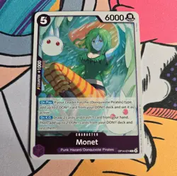 Monet Op14-074 One Piece Card Game English - Image 1
