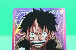 ONE PIECE Card Monkey D. Luffy Alt Art OP05-060 L Awakening of the New Era - Image 2