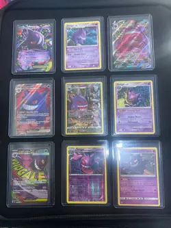 lot of 9 Gengar pokemon cards Most NM - Image 1