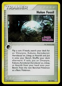 Pokemon Card - Holon Fossil Holon Phantoms 86/110 Uncommon Reverse Holo Stamped - Image 1