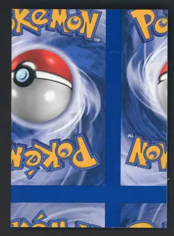 Pokemon English Blank Misprint NFC Cards Front Blank Back Miscut #7 - Image 1